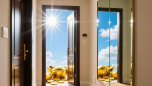 玄关放镜子的风水讲究是否可行