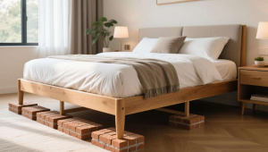 床脚用砖垫是否可行及风水影响